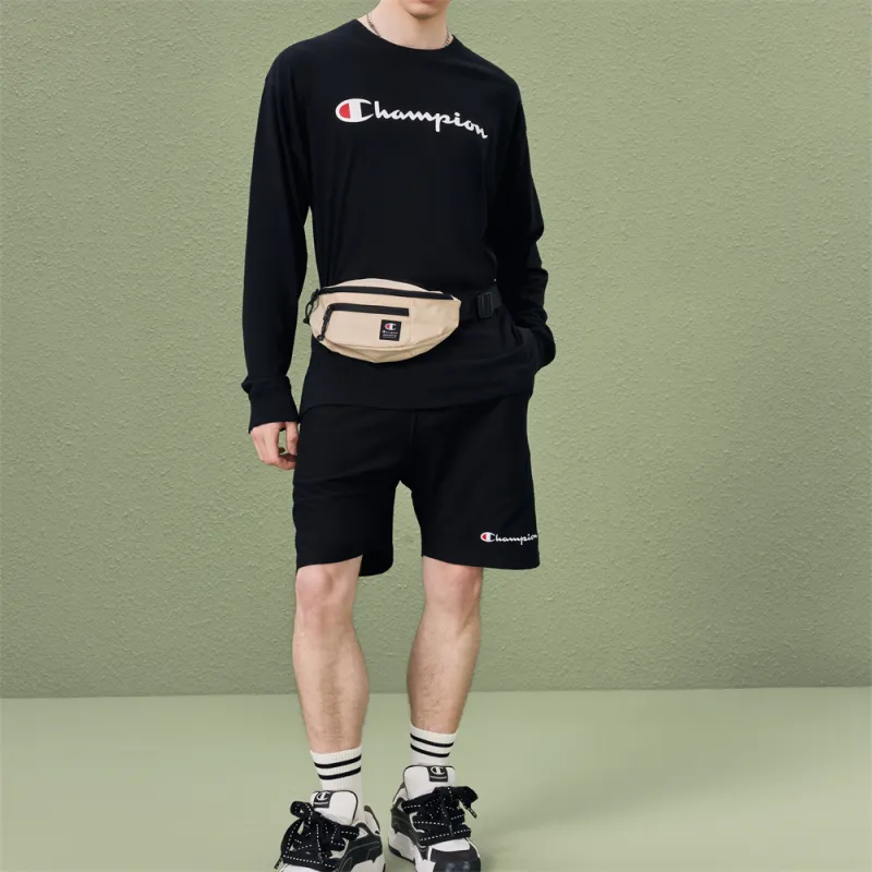 Champion Script Full Chest Logo Crewneck Sweatshirt-7