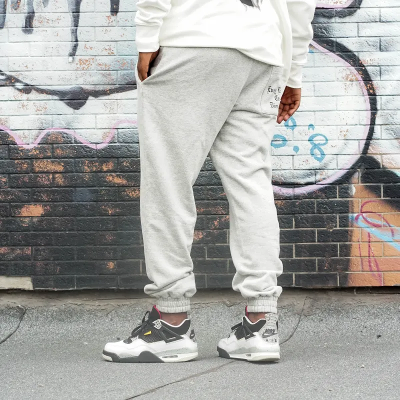VLONE Gothic Alphabet Series Sweatpants Unisex-11