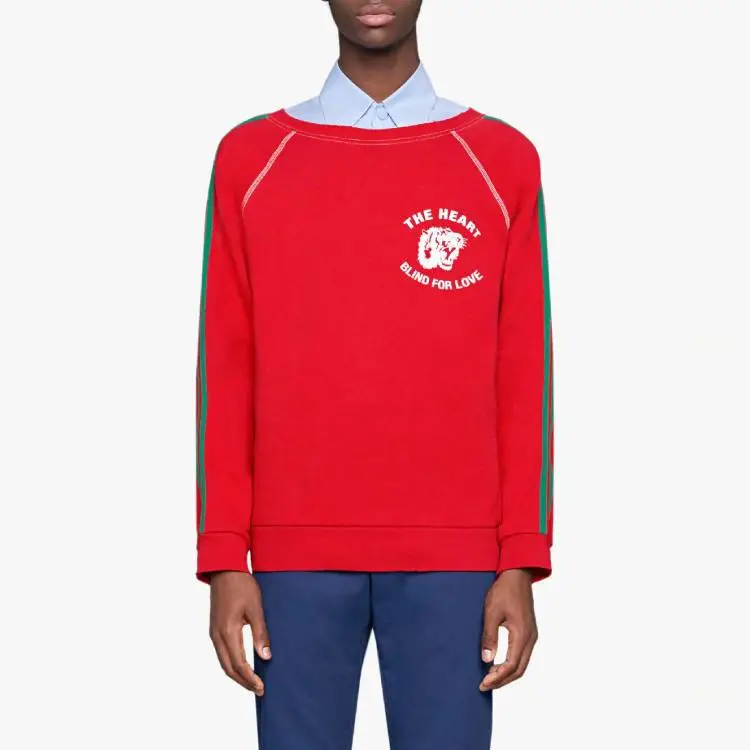 GUCCI Sweatshirts Men Red-1