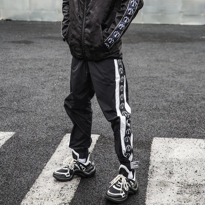 MIRACLE KILL Jogger Thin Sports Pants Unisex Black-3