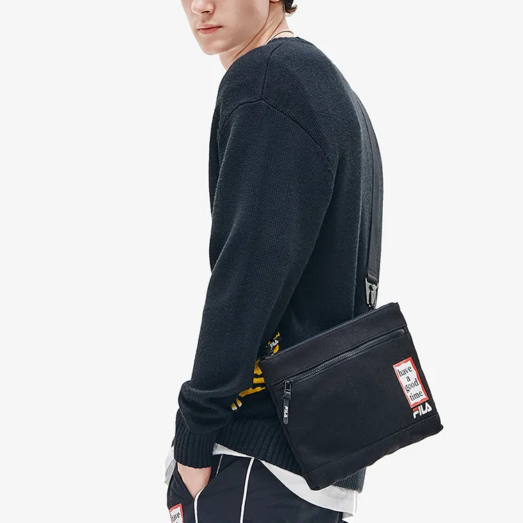 FILA x LIANMINGHUNIANXILIE Sweater Unisex Jet Black-4