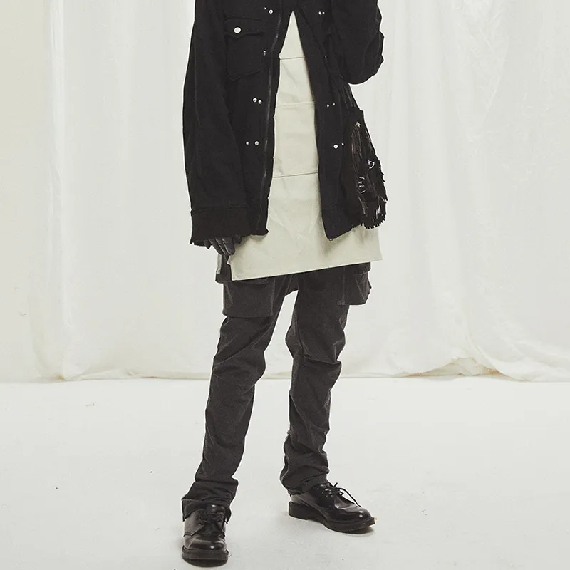 Umamiism Tapered Pants Casual Pants Men's Dark Gray-4