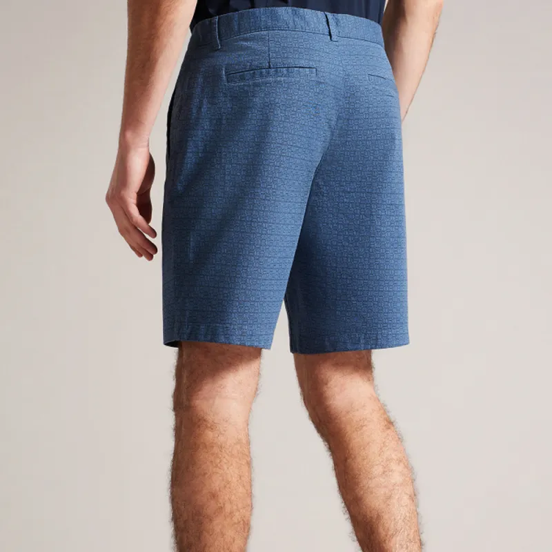 Ted Baker Casual Shorts Men Navy Blue-2