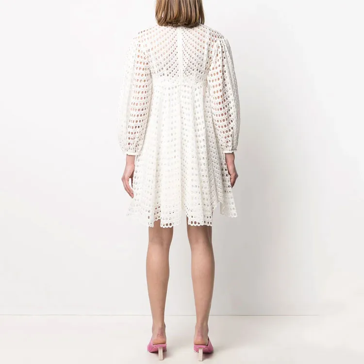 Zimmermann Short-Sleeved Dresses Women's White-2