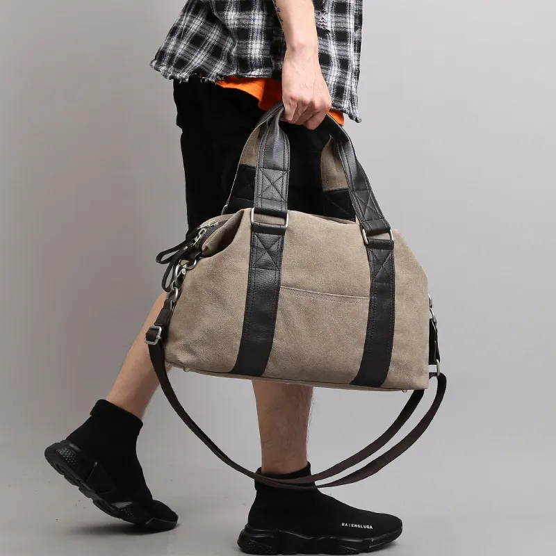 Slazenger Canvas Travel Bag Portable Canvas Bag Regular Unisex Multicolor-4