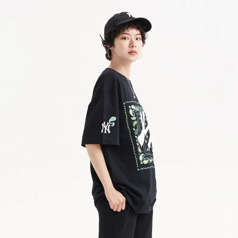 MLB SS23 Set-in Sleeve T-Shirt Unisex Black-5