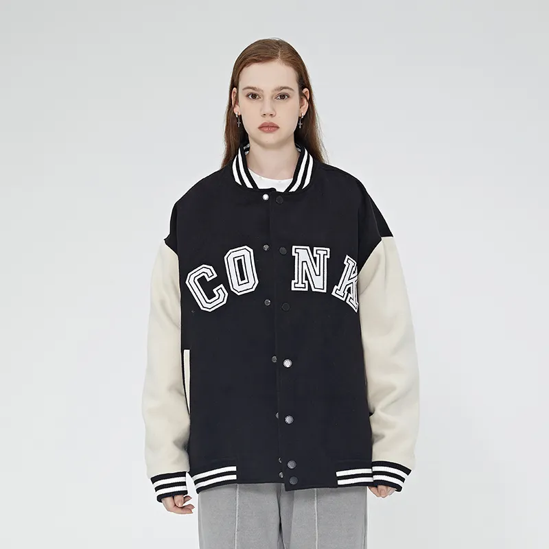 CONKLAB Baseball Jacket Spring Autumn And Winter Unisex-2