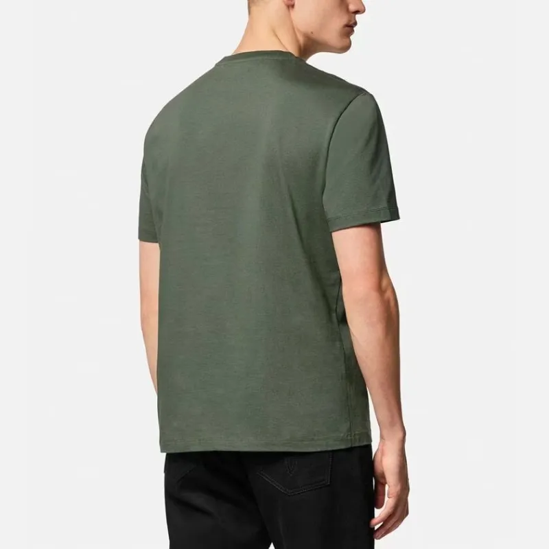 VERSACE Column Print Winter Military T shirt-2