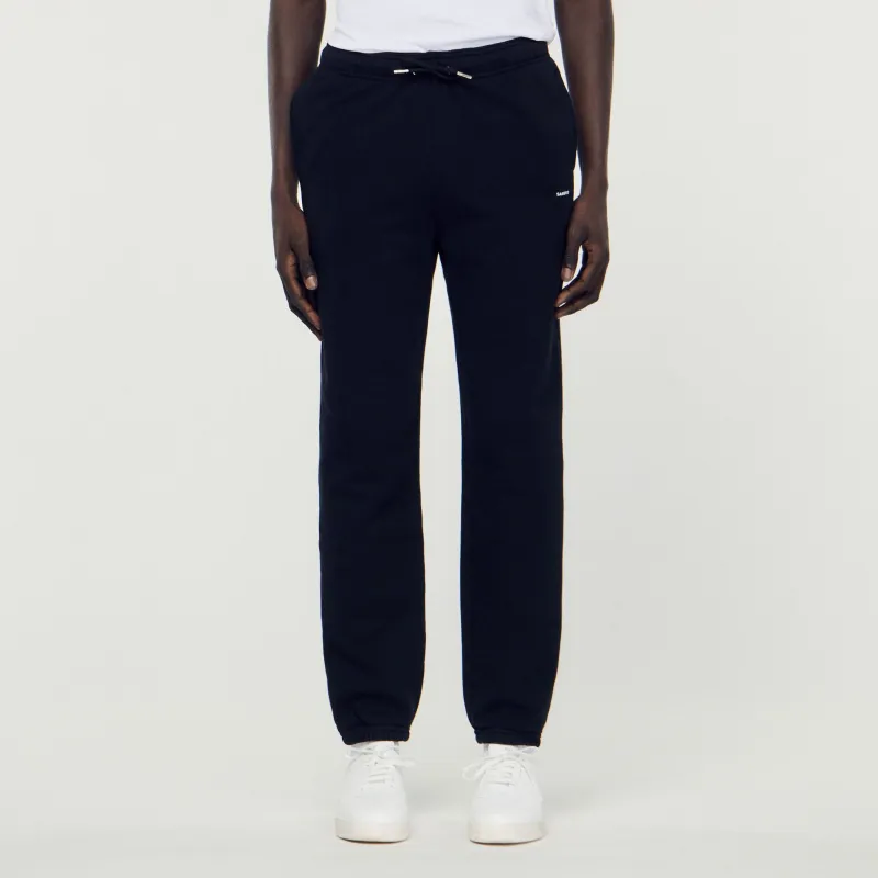 Sandro Knitted Sweatpants Men Black-3