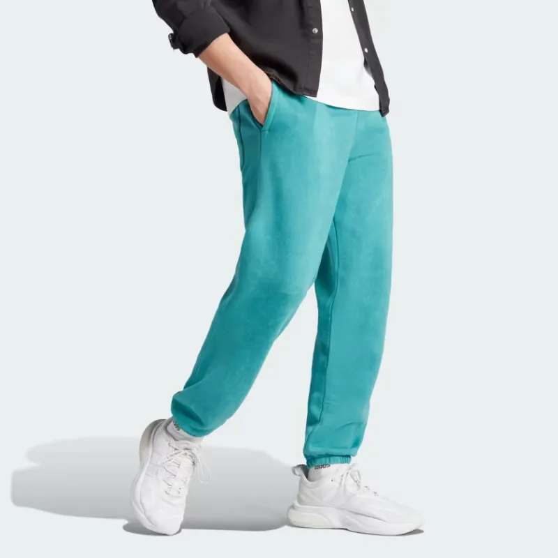 Adidas Knitted Sweatpants Men Arctic Blue-3