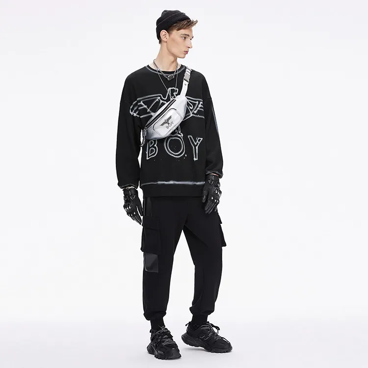 Boy London x DISHINI FW21 Sweatshirt Unisex Black-4