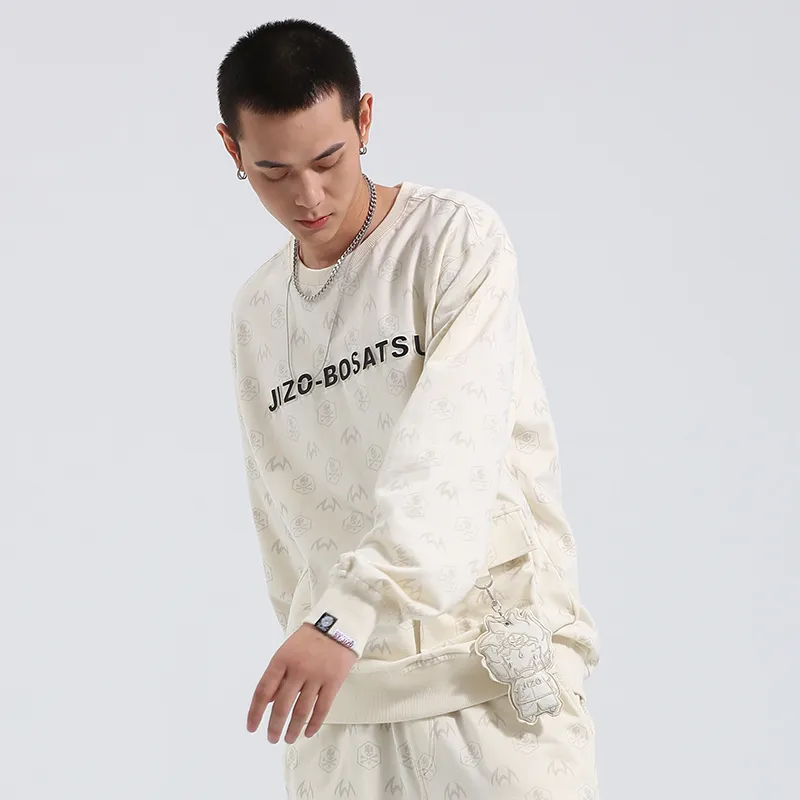 ONIARAI Nasapanda FW21 Crew Neck Loose Fit Sweatshirt Men's-8