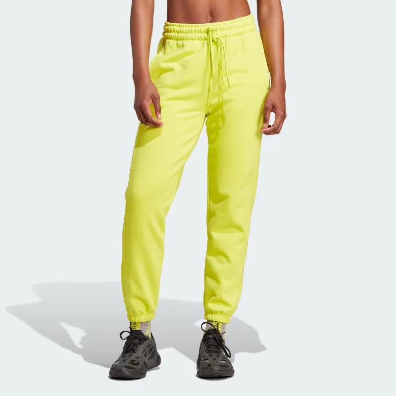 Stella Mccartney X Adidas Knitted Sweatpants Women's Bright Neon Green-1