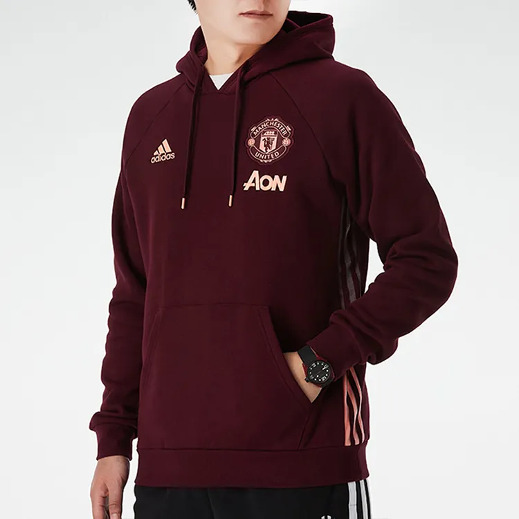 Adidas MANCHESTER UNITED THEATRE OF DREAMS Sweatshirts Men Burgundy-2