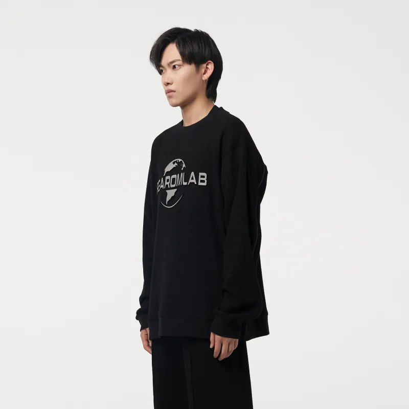 FEAROM Crew Neck Loose Fit Sweatshirt Unisex-3