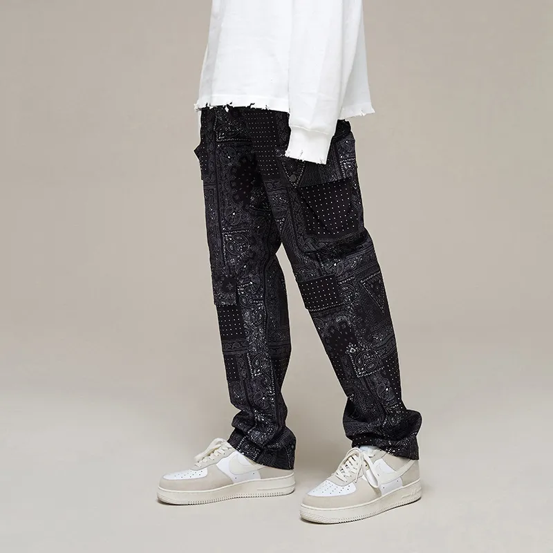 CONKLAB Straight Casual Pants Unisex-3