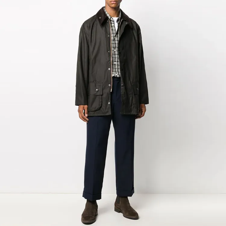 BARBOUR Beaufort Snap fastening Coat-1