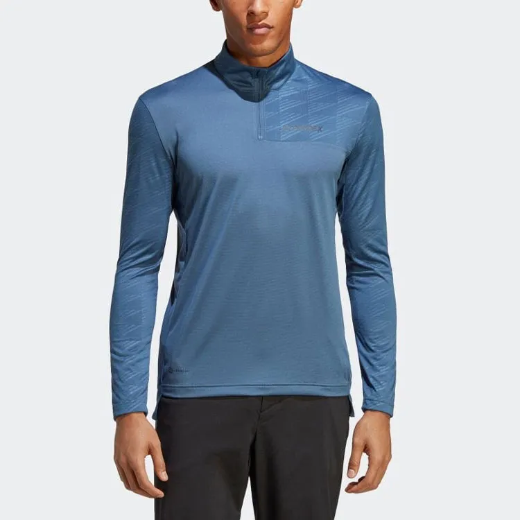 Adidas Terrex Multi Half Zip Long Sleeve Tee-1