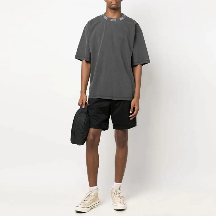 DIESEL T Shirts Men Gray-1