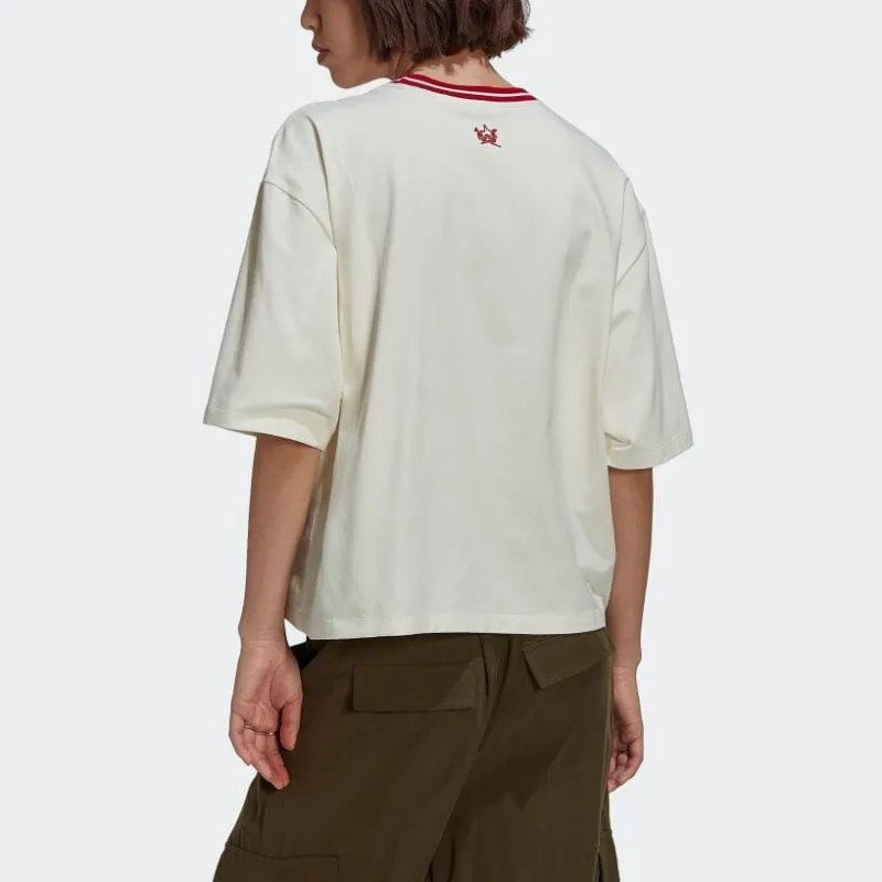 Adidas Originals T-Shirt Women's White-2