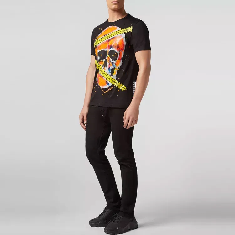 PHILIPP PLEIN T Shirts Men Black-1