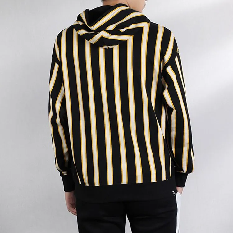 PUMA Sweatshirts Men Black Yellow Multicolor-3