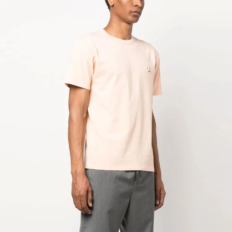 Maison Kitsune Fox Patch Crewneck T Shirt-3