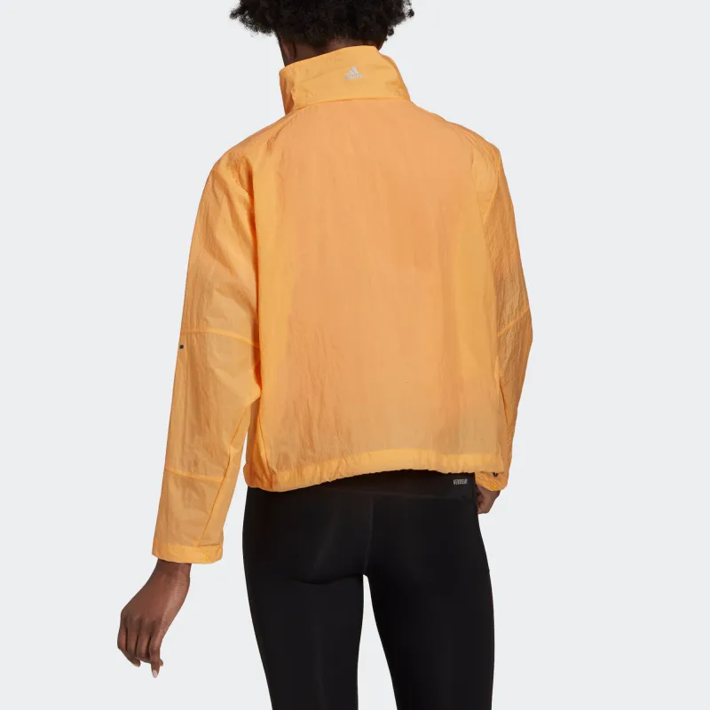 Adidas ADAPT Jacket Women's Orange Yellow-3
