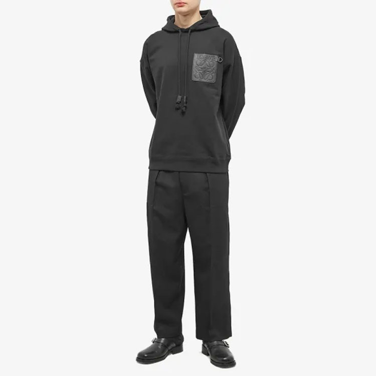 LOEWE Anagram Patch Pocket Hoodie - POIZON