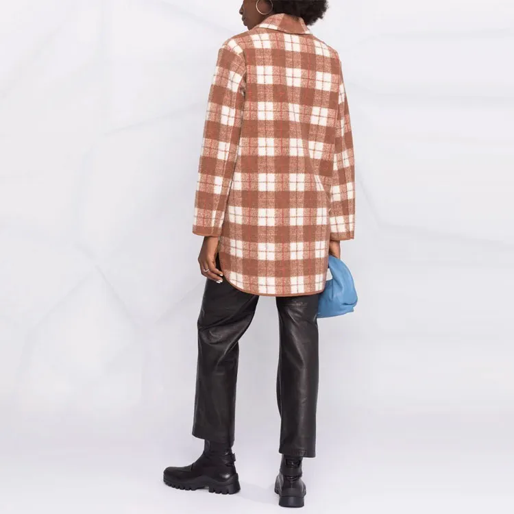 WOOLRICH Gentry Checked Coat-2