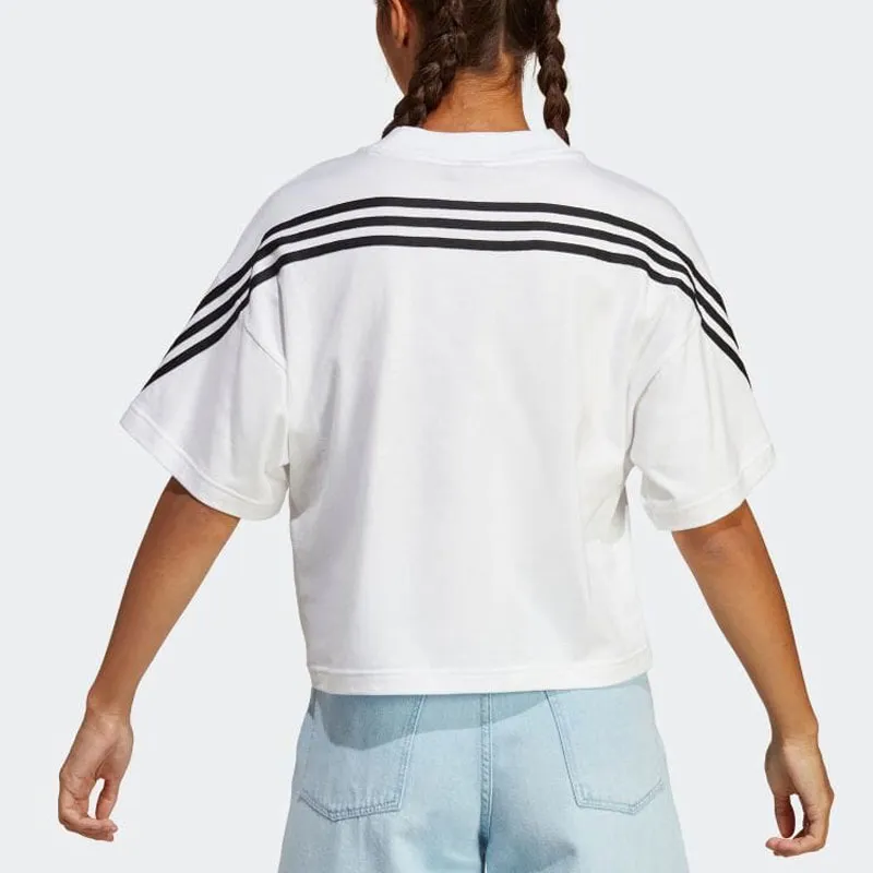 Adidas Crop Tops Women's White-2