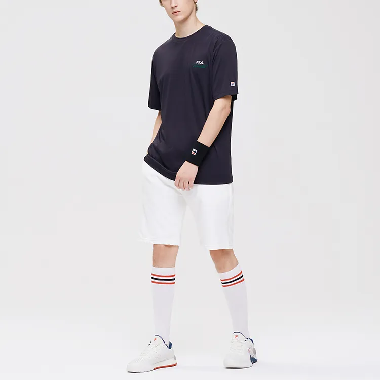 FILA Athletics T Shirts Men Royal Blue-2