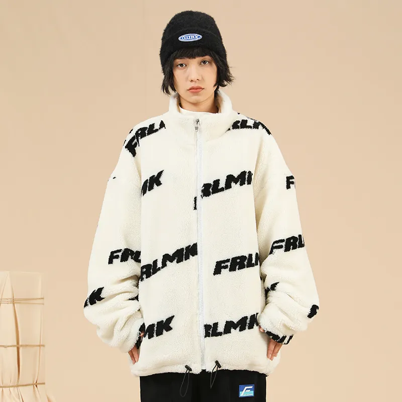 FRLMK Puffer Jackets Unisex White-2