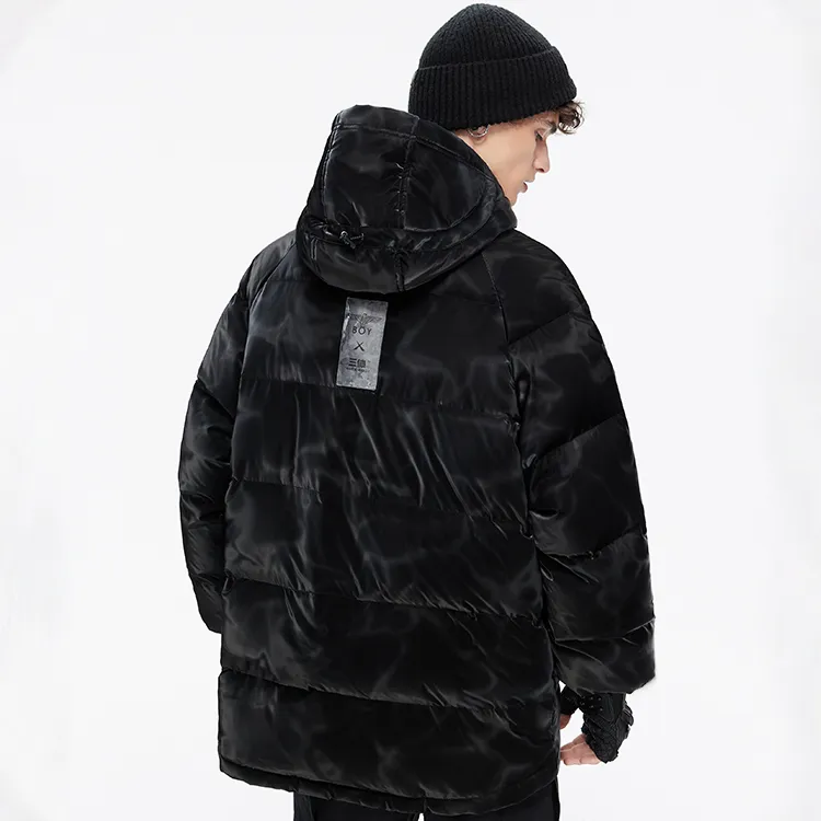 Three body X Boy London Down Jackets Unisex Black-4