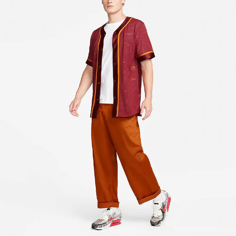 Nike T Shirts Men Team Red-1