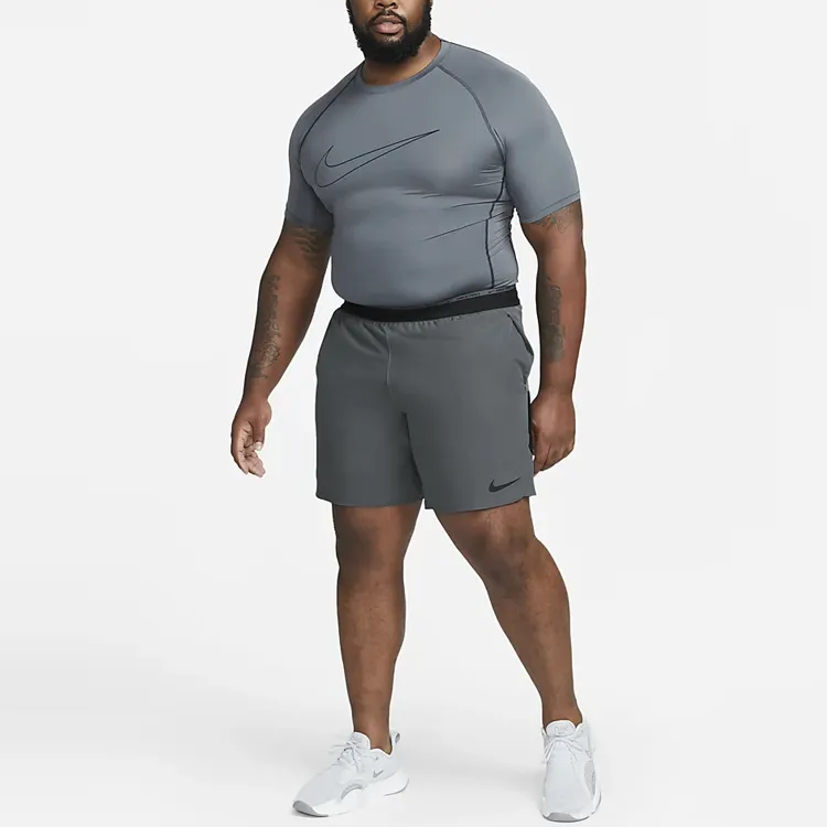 Nike Casual Shorts Men Iron Gray-6