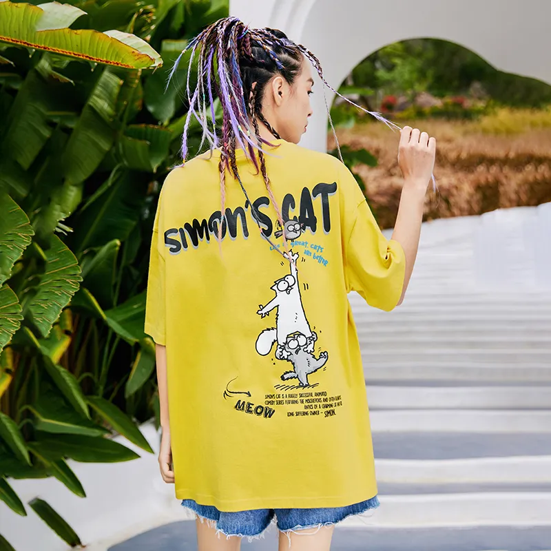 EPTISON XIMENGDEMAO Straight T-Shirt Unisex-11