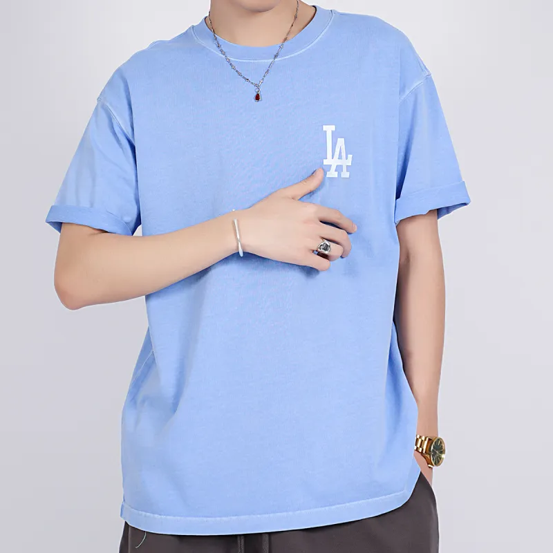 MLB SS21 T Shirt Unisex Sky Blue-2