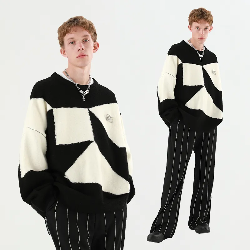 KODAKBLACK/KBLC Sweater Unisex Black White-2