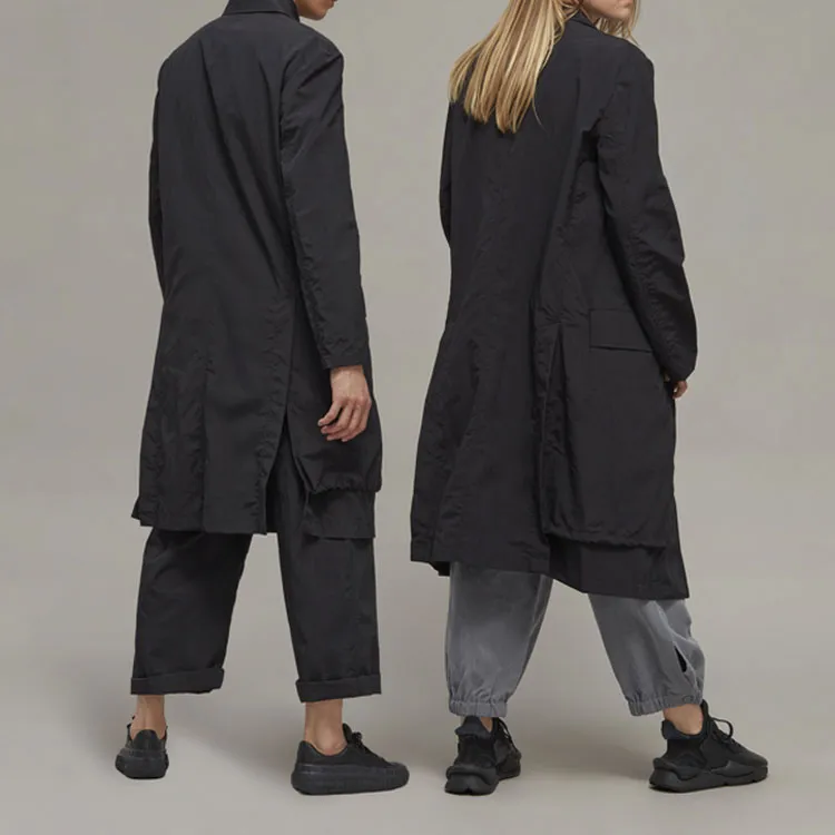 Y 3 Coats Unisex Black-6