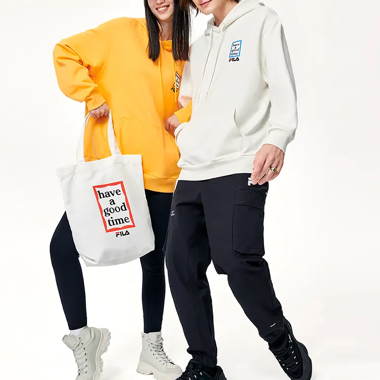 FILA Have A Good Time Collection Sweatshirts Unisex Starlight White-2