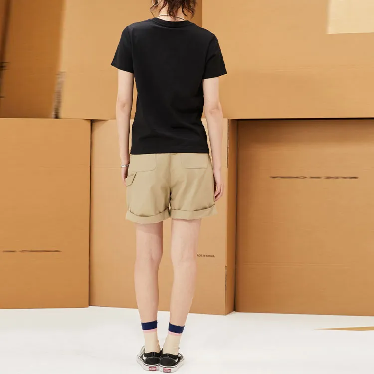 Dickies T Shirts Women's Black-3