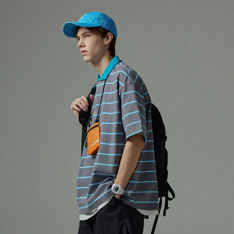 TIKIMOMOKA City Walking Series Polo Shirts Unisex-3