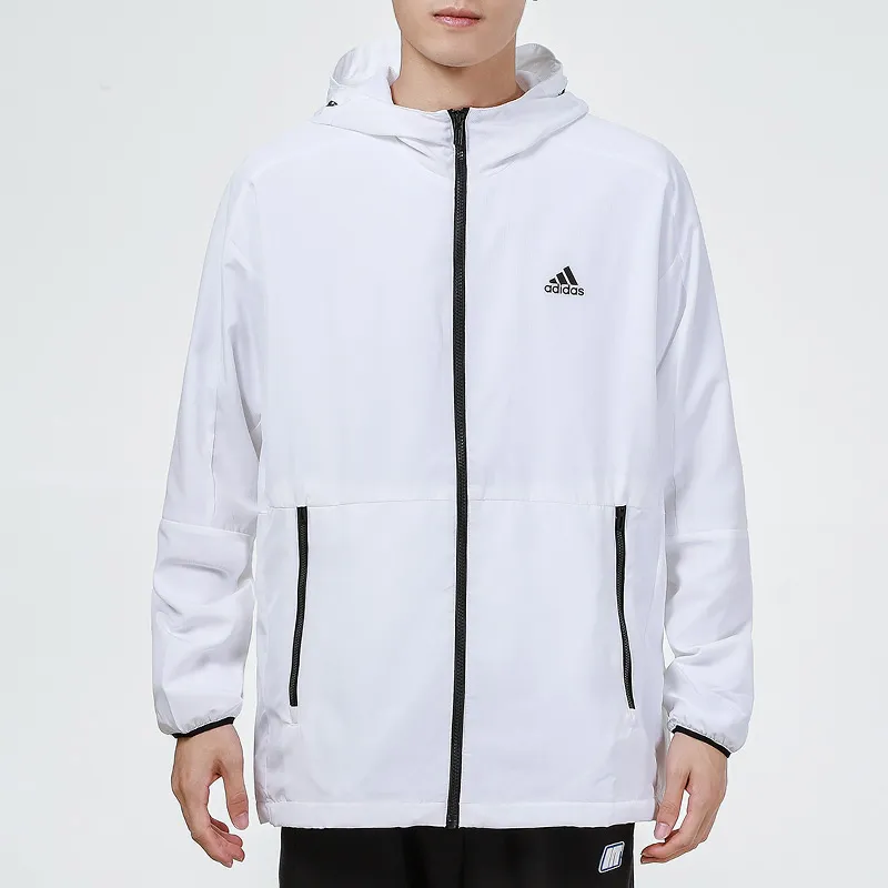 Adidas Jackets Men White-2