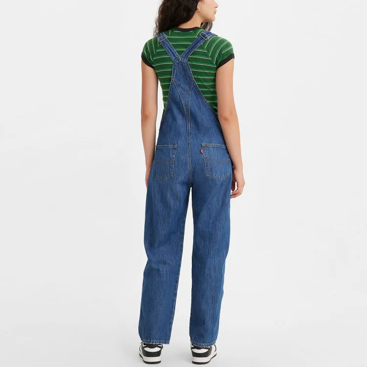 Levis Overalls Women's Blue-3
