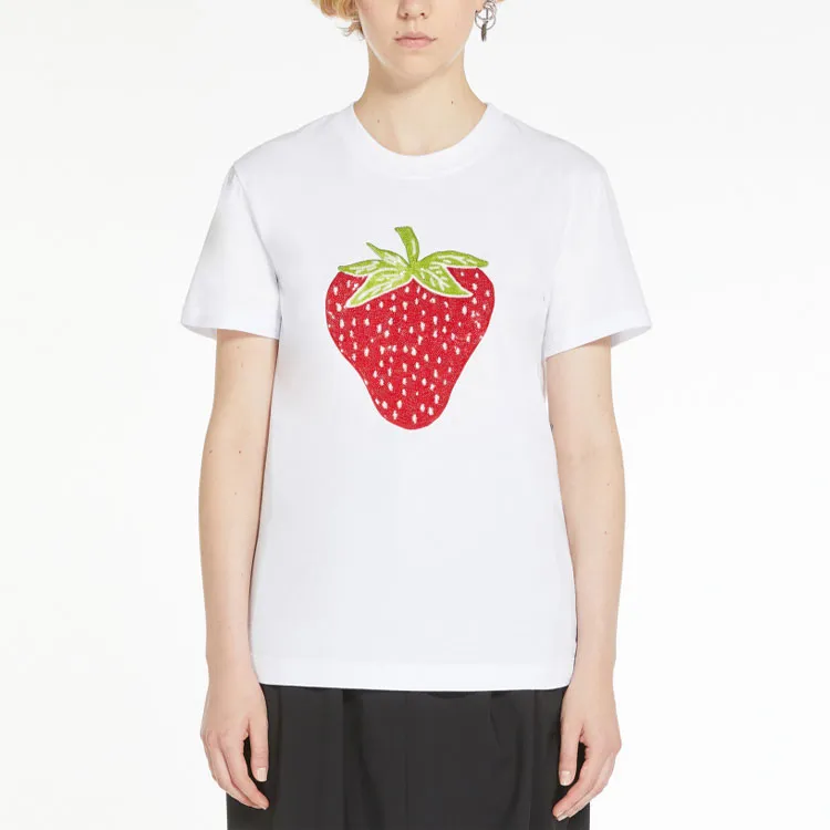 SportMax T Shirts Women's White-3