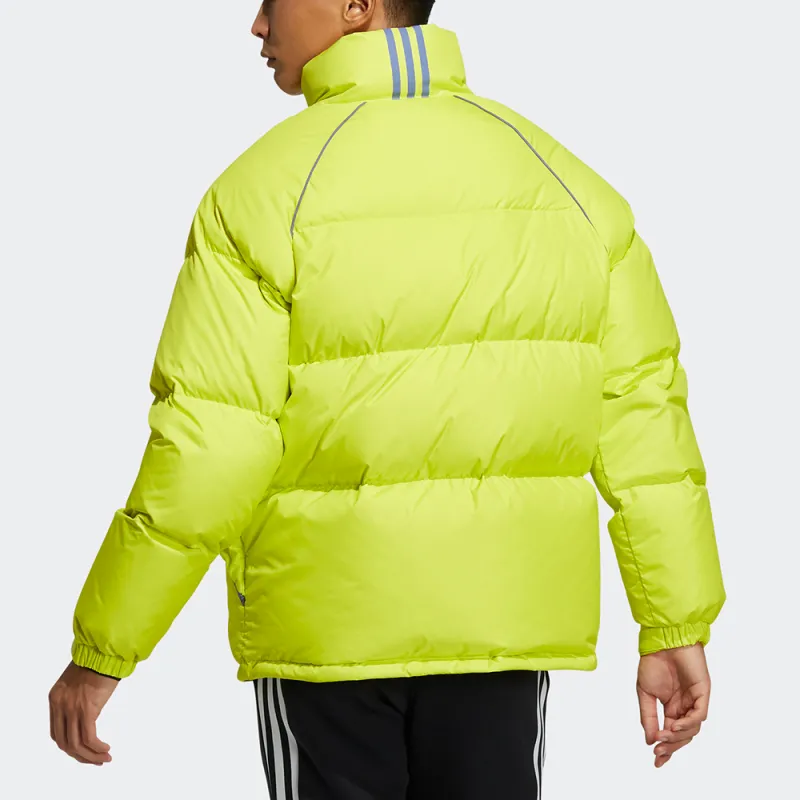 Adidas Down Jacket Winter Men's Green Yellow-3