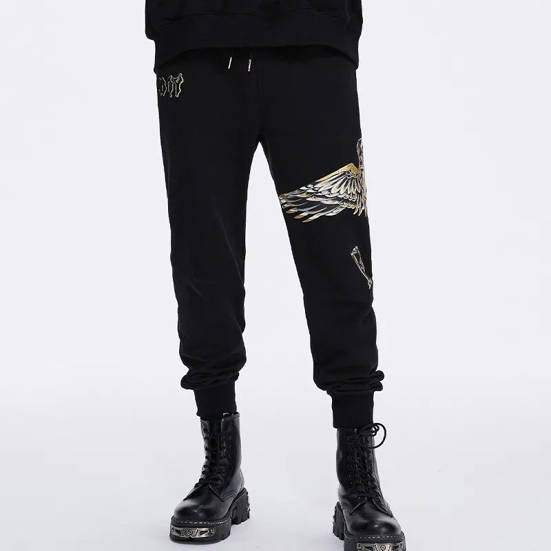 Boy London Knitted Sports Pants Unisex Black-2