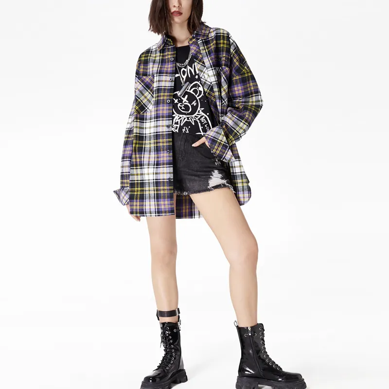 Boy London Shirts Women's Purple-4