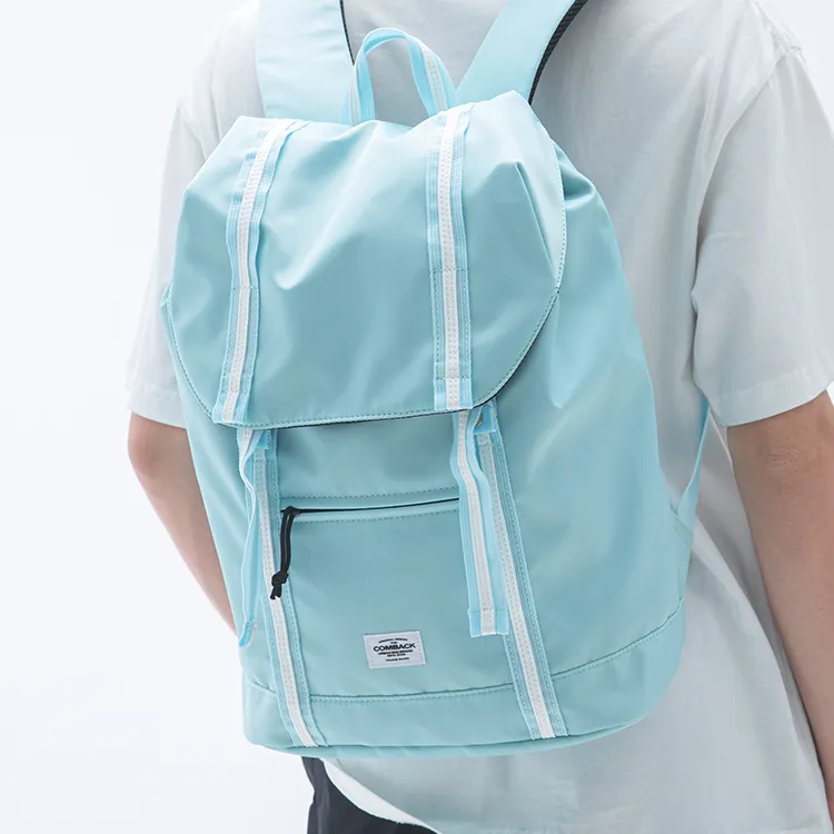 COMBACK Polyamide Laptop Bag Backpack Regular Unisex Sky Blue-3